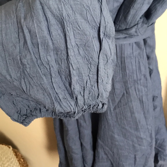 PAIGE Shawna Ruffe Wrap Dress - Picture 7 of 8